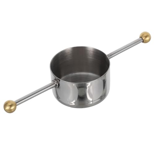 FRCOLOR ステンレス製計量カップ バーテンダー用正確なワイン ウイスキー計量器 家 バー カクテル用耐久性メジャーカップ