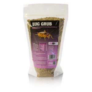 ProRep Live Food Bug Grub 250g Refill | Refill Bag | Health Care for Reptiles & Amphibians | Bug Food & Nutrition