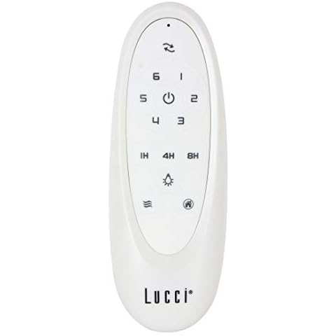 Lucci Air 64064202 Remote Control Set, White Cover