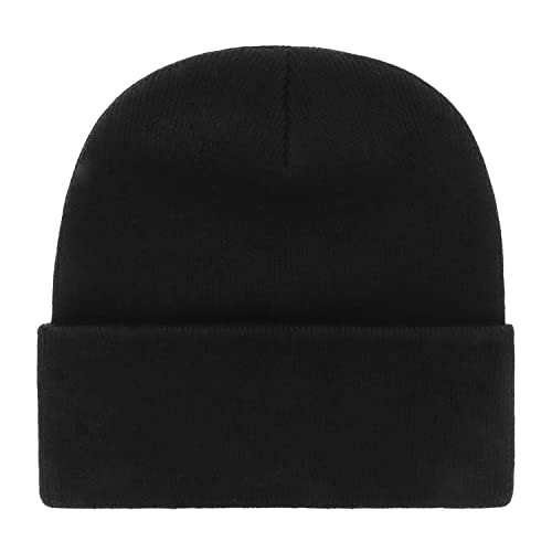 47 Brand Knit Beanie - Haymaker Atlanta Braves Black - Image 2