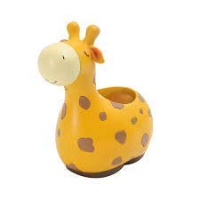 Image of Resin Pots Planter Animals Shape Resin Succulent Pot Succulent Planter Flower Pots Indoor Container for Garden and Office Table (3 Animal Combo Pot), Multicolor