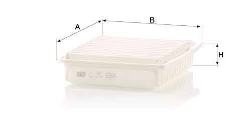 MANN-FILTER C 25 654 Filtro Dell'aria - Per Autovetture + Veicoli Commeriali - 5