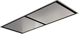 60 Inch Ceiling Mount Range Hood with Multiple Blower Options, Remote Control, LED Light, and Dishwasher-Safe Mesh Filter (Blower Sold Separately)