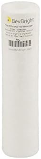 BevBright Absolute Rated Beverage Filter - 1 Micron (Pack of 2)