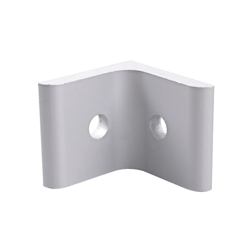 Support d'angle 4040 à 2 trous haute rigidité pour châssis aluminium