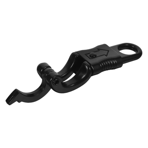 MAGICLULU Quick Release Zinc Alloy Panic Hook for Horse Harness and Rope, Heavy Duty Spring Snap Attach Rope Hook with Anti-accidental Unfastening Fea