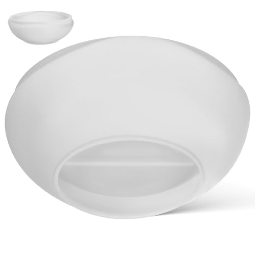 VILLCASE Moldes de Silicona para Cuencos y Bandejas Molde para Resina Epoxi Forma de Tazón para Velas y Proyectos de Bricolaje y Duradero