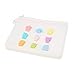 Sanrio 645010 Flat Pouch (Gummy Candy) Sanrio Characters Approx. Width 7.5 x Depth 0.8 x Height 5.9 inches (19 x 2 x 15 cm)