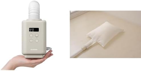 【セット販売】アイリスオーヤマ ふとん乾燥機 カラリエmini TURBO コンパクトダニ対策 湿気対策 JSK-S10-HC グレ