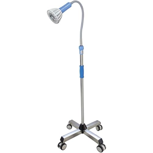 lámpara de quirófano médica Lámpara De Examen Quirúrgico LED De 28 W, Luz De Examen Médico Con Rueda Universal, Ajuste De Altura De 1,1 M A 1,8 M, Pantalla De ABS, For Servicio Ambulatorio, Cirugía, C