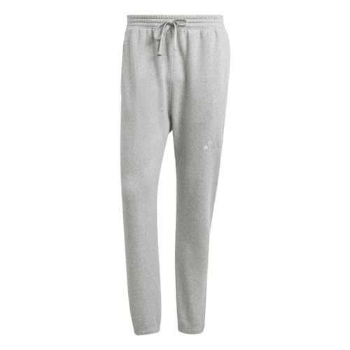 Pantalon Adidas Homme All SZN Fleece Fuseau, Gris Moyen, XS