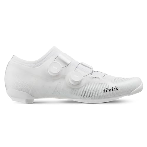 Fizik Vento Vega Carbon White 42.5 (9.5 US), Full Carbon Road Racing Cycling Shoes by Fizik - Used condition - US$349.59