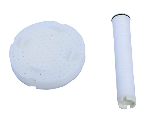 Image of RiverSoft SH3-C Replacement Filter Cartridge for Handheld Shower | Hard water filter | Calcium Sulfite Balls & Sediment Filter Cartridge (PP)