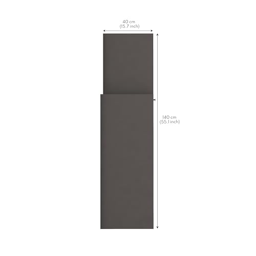 Image of Caspo TV Unit with Storage | Engineered Wood TV Entertainment Unit | Installation Type - DIY(Do-It-Yourself) | Colour - Light & Dark Grey
