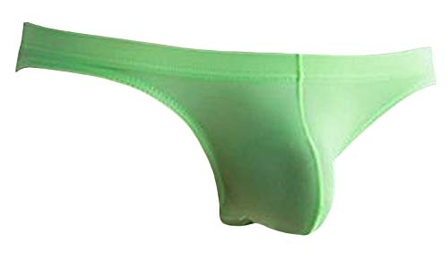 Men's Breathable Seamless Low Rise Pouch Bikini Briefs Sexy Underwear