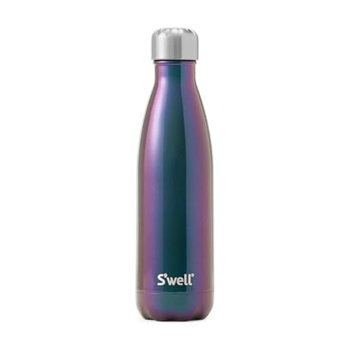 S’well Stainless Steel 17oz Water Bottle, Supernova Design, Triple-Layer Vacuum Insulation Keeps Drinks Cold 36 Hours and Hot 18 Hours, BPA Free