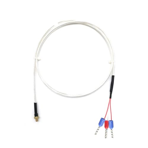 Sensor PT100 M4 de alta precisión con cable de PTFE resistente al calor para impresora 3D 3