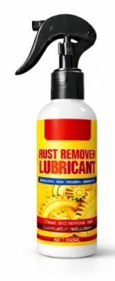 heavy duty rust remover lubricating spray | cleans rust, stops corrosion & protects metal | quick action formula | 100ml (pack of 1)