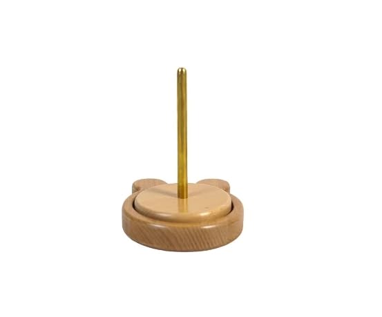 FuxFuis Wollabwickler Holz Wollknäuelhalter, Wollabwickler mit...