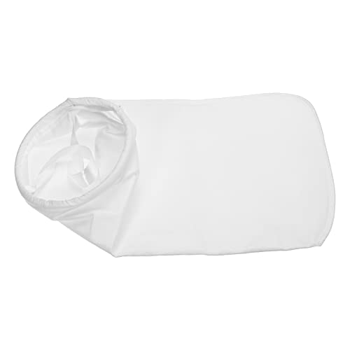 sourcing map 1 Micron Paint Filter Bag PE Strainer for Filtering Paint, Gasoline, Fuel, Home Brewing (7.09x7.09x16.93)