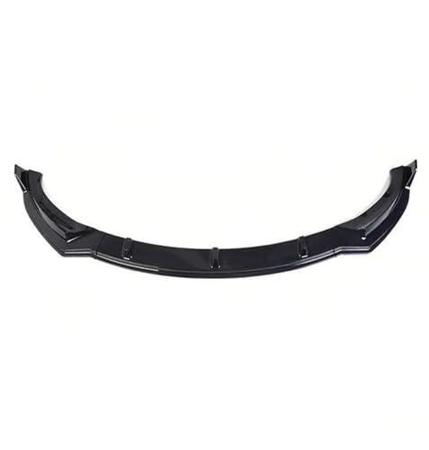 Alerón de labio delantero para Tesla Model 3 Highland en negro brillante