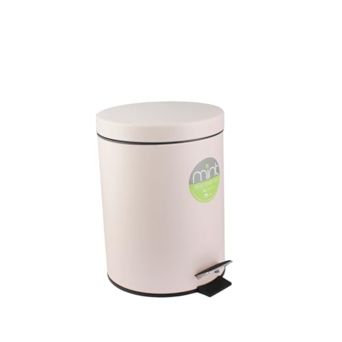 Caneca rectangular pequeña J&V TEXTILES 5 l con pedal miniatura 6
