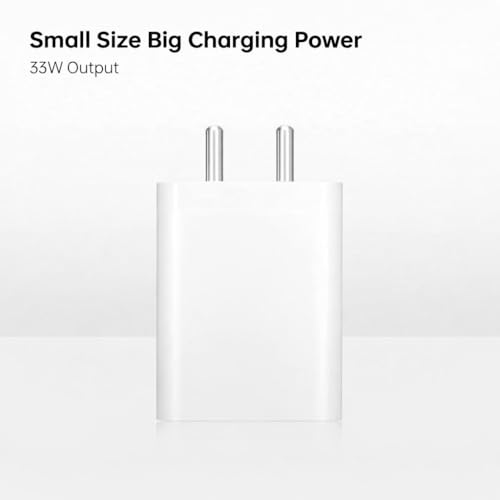 Image of 33W Adapter Compatible with Oppo A79 5G / Oppo A59 5G / Oppo Reno10 / Oppo A78 5G / Oppo A38 / Oppo A3 Pro /