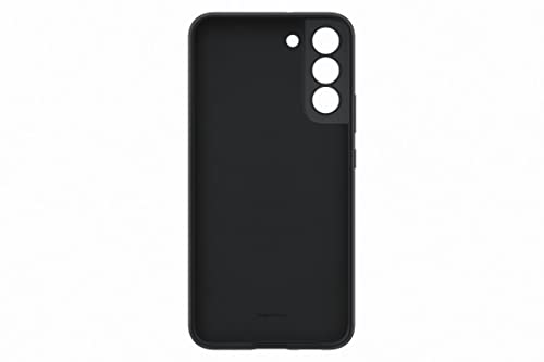 Samsung Silicone Smartphone Cover EF-PS906 für das Galaxy S22+, Handy-Hülle, Silikon, Schutz Case, stoßfest, dünn und griffig, Schwarz – Ansicht 4