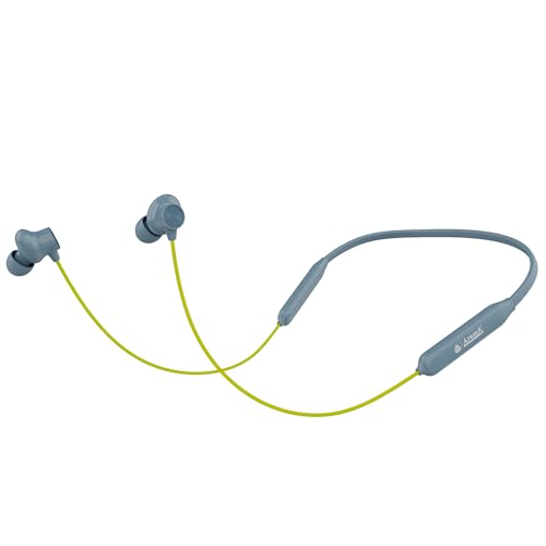 Image of AROMA NB120 Ace Upto 50 Hours* Playtime, Fast Charging, Dual Pairing BT Neckband Bluetooth