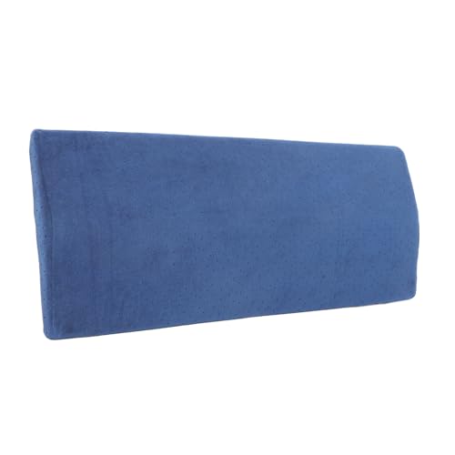 Unomor 1Pc Memory Cotton Waist Pillow for Pregnant Women Lumbar Support Cushion for Home Office Compact Design Navy for Various Sleeping Positions