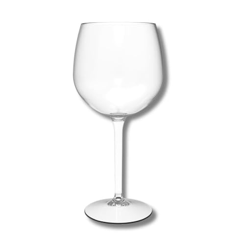 Generico Bicchiere Calice VINO Ballon mix trasparente in TRITAN 582 cc