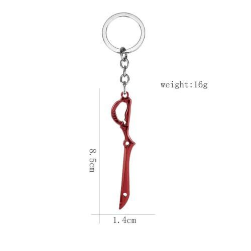 Porte-clés Matoi Ryuko Kill la Kill : ne perdez plus vos clés grâce à la mini lame rouge - 2