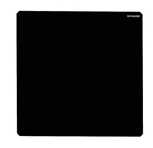 ICE 150mm ND1000 Filter Neutral Density 10 Stop Optical Glass Lee SW150 Compatible 150 ND Includes Plastic Hard Shell Case