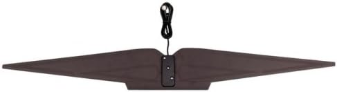 RCA ANT1050F Digital Flat Passive Ultra-Slim-Profile Antenna with Enhanced Reception-Black