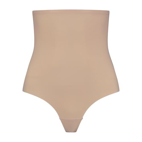 Bye Bra Skulptur Tanga, Tanga mit hoher Taille, lasergeschnittene Kante, Tanga mit hoher Kontrolle, Shapewear für Frauen, 2 Farben, S-XXL