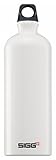 SIGG 50093 Outdoor Water Bottle, Lightweight, Swiss Aluminum Bottle, Traveler Classic, 3.8 fl oz (1.0 L), White