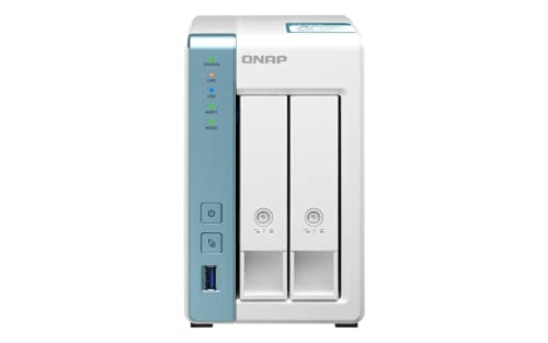 Amazon.co.jp: QNAP TS-231K 2ベイ ホームNAS 1GbEポート2個付き