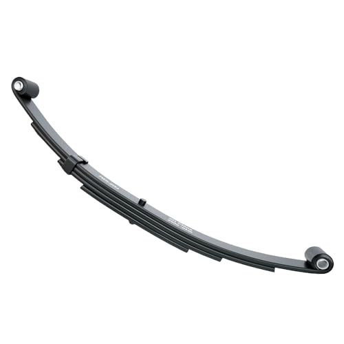 FWN Trailer Leaf Spring, 4 Leaf 2500lb Double Eye Trailer Axle Springs, 25-1/4