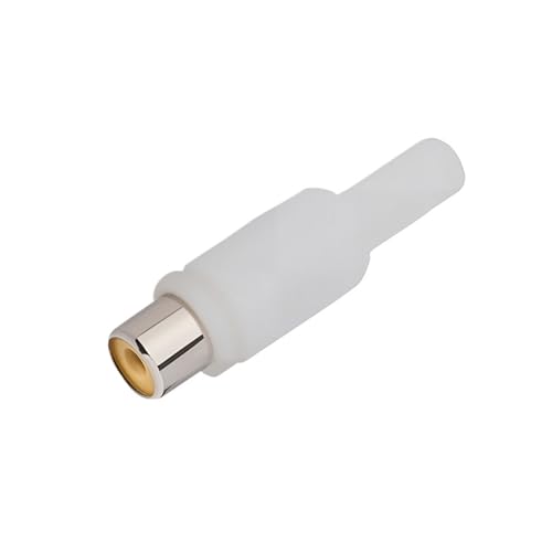 Connecteur femelle plastique audio et vidéo pour soudage de câbles multimédias - Lot de 100