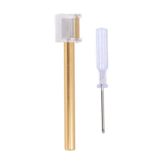 Bolígrafo de tinte de borde de cuero, bolígrafo de aceite de borde con caja, práctico bolígrafo de tinte de borde de cuero para manualidades de cuero, trabajo de cuero, fabricación de cuero (bolígrafo