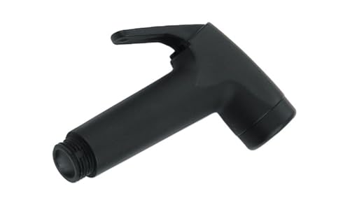 Grifo de bidé de baño de dos salidas con ducha de agua fría y caliente, de latón negro, for montaje en pared, con juego de ducha y bidé BD809(Only bidet)