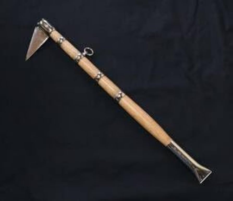 Amazon.co.jp: 消防 鳶口 アンティーク雑貨 レトロ 武具 トビ口