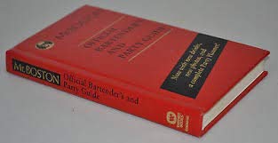 Mr. Boston: Official Bartender's & Party Guide 0446387142 Book Cover