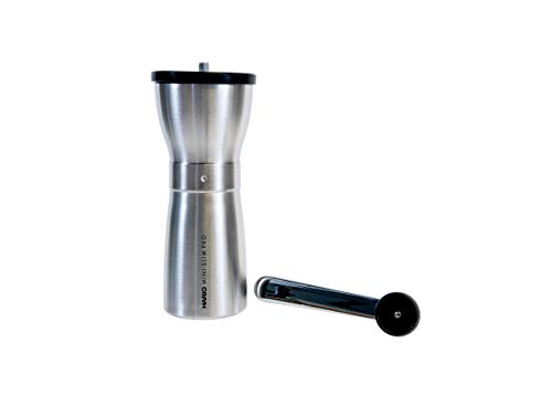 Hario MMSP-1-HSV Keramik Kaffeemühle, Stahlfarben – Bild 3
