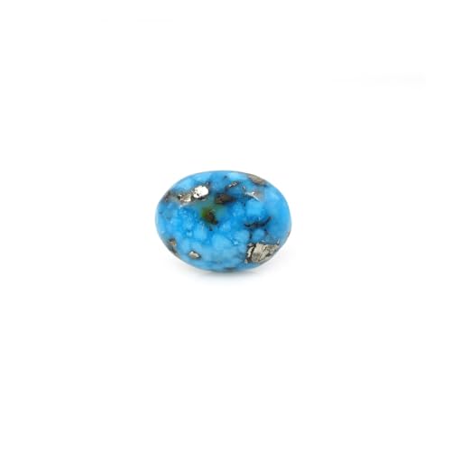 Turquoise afghane naturelle 25,35 cts de qualité cabochon ovale 20mm pour haute joaillerie
