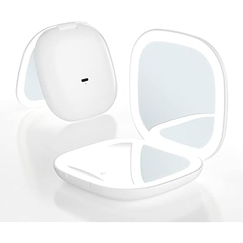 BeesNise LED Pocket Hand Mirror 1 Cover