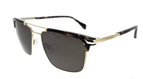 Rag & Bone 5032/G/S Sunglasses - Brown Havana Gold Bronze Pz Rectangular 55mm New & Authentic