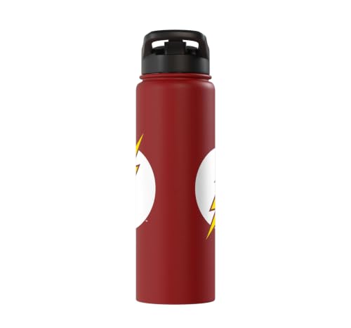 Image of The Flash Logo Stainless Steel Insulated Water Bottle