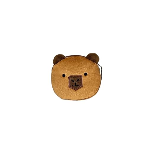 Plush Coin Purse Portable Sundries Storage Bag Capybara Pendant Children's Coin Bag(10 * 1 * 10_STYLEA)