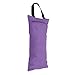 SALALIS Sacco di Sabbia per Pesi da Yoga, Design con Cerniera 2 Specifiche Peso della Sabbia per Il Fitness per l'allenamento(Viola - 41,5 x 18 cm)